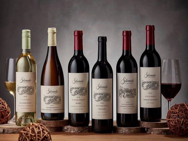 Các loại rượu vang theo màu sắc